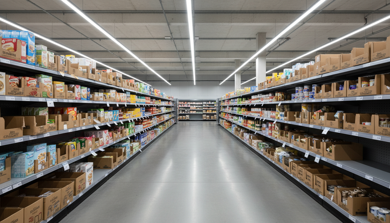 Supermarkt Gang - Hofer Strategie