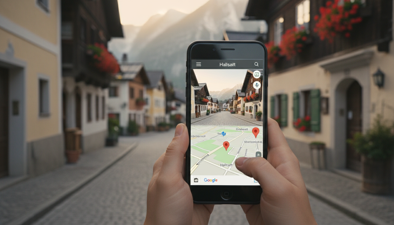 Google Maps Suche auf Smartphone