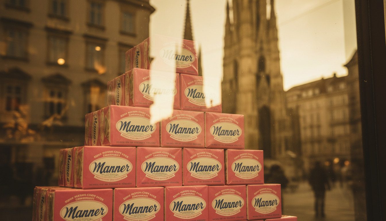 Manner Schnitten in rosa Verpackung