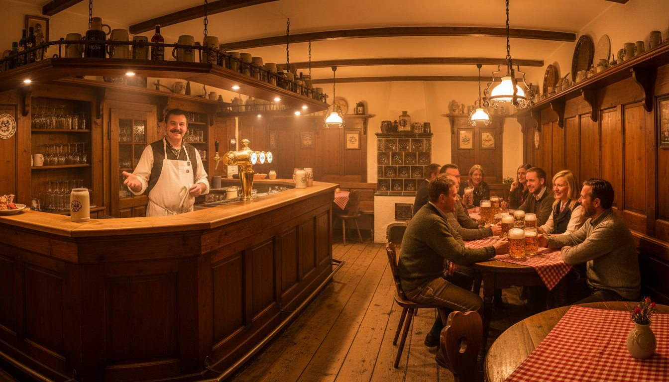 Gem&uuml;tliches &ouml;sterreichisches Wirtshaus